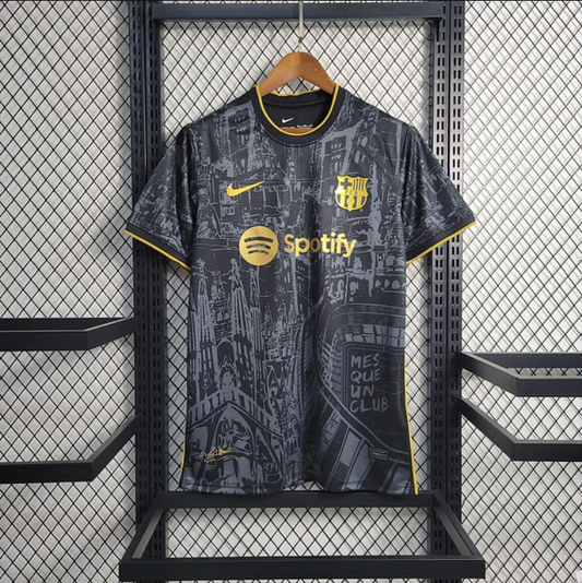 Camisola Barcelona Black Gold Special Edition 2023/24