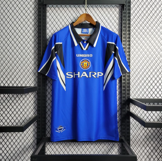 Camisola Alternativa Manchester United 1996/97