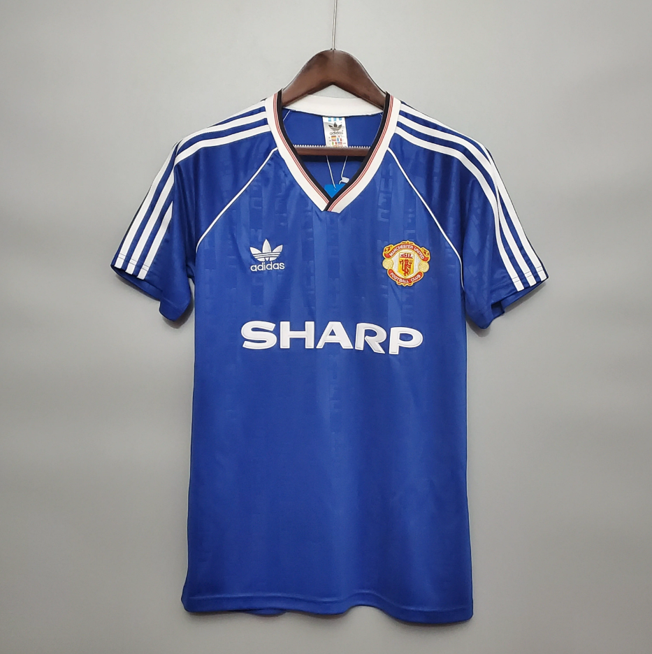 Camisola Alternativa Manchester United 1988/90