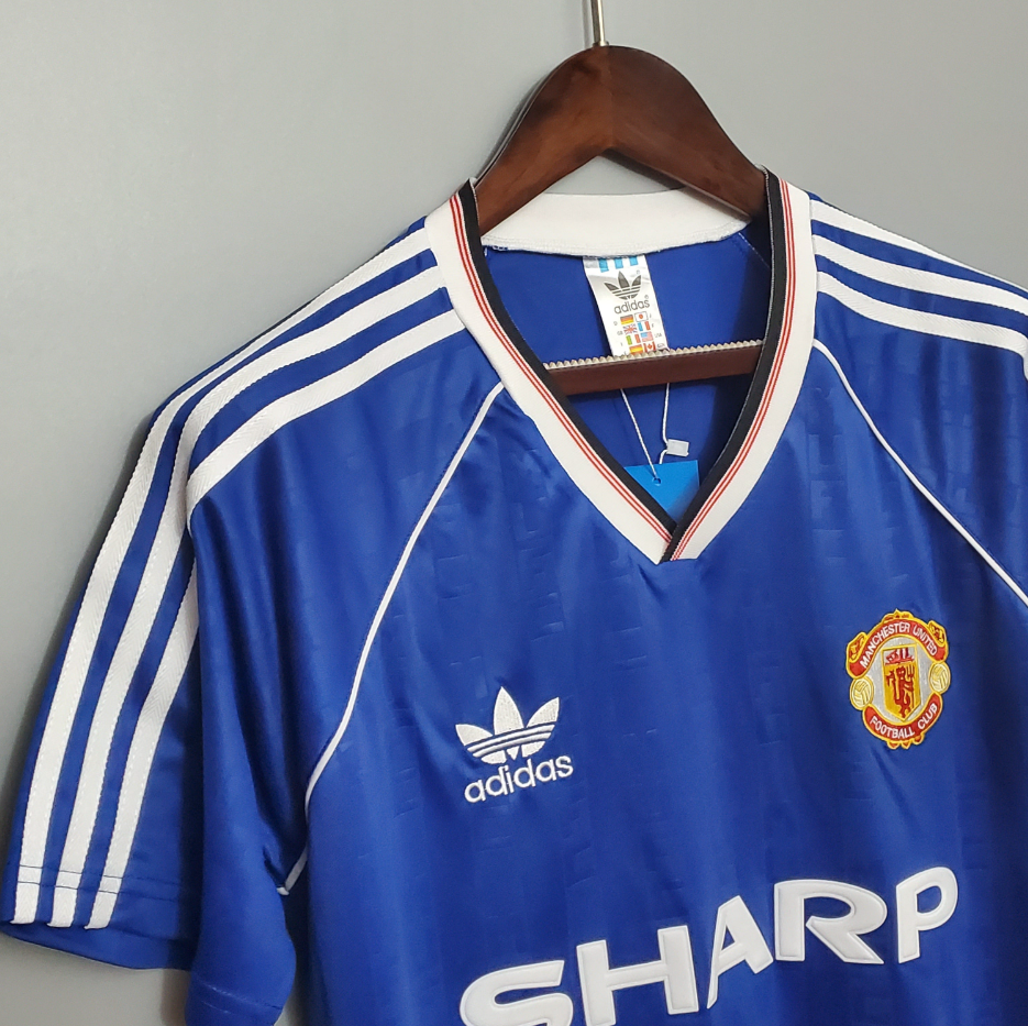 Camisola Alternativa Manchester United 1988/90