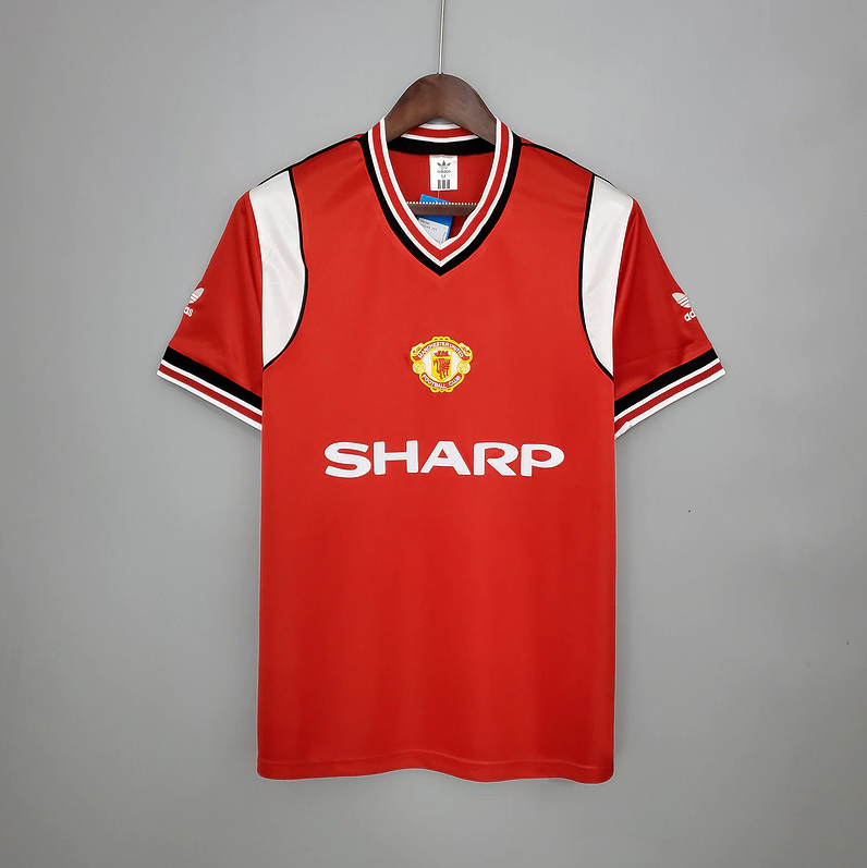 Camisola Principal Manchester United 1985/86