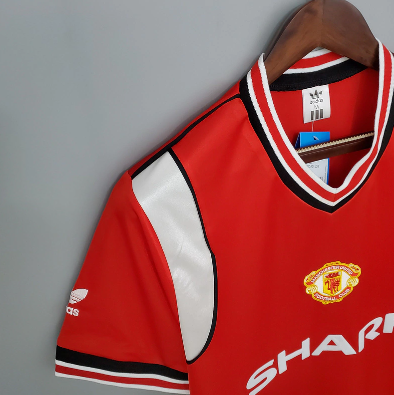 Camisola Principal Manchester United 1985/86