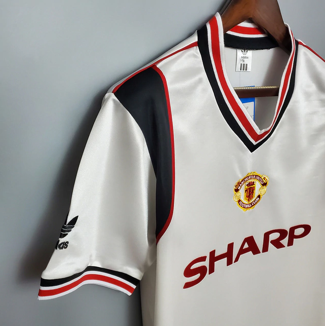 Camisola Alternativa Manchester United 1984/86