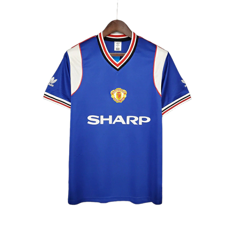 Camisola Alternativa Manchester United 1984/86