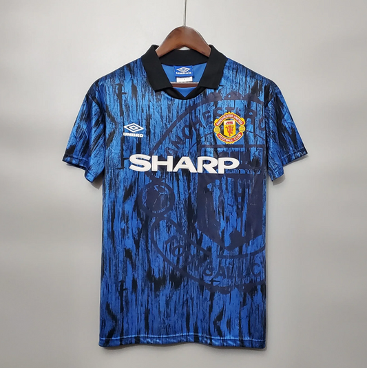 Camisola Alternativa Manchester United 1992/93