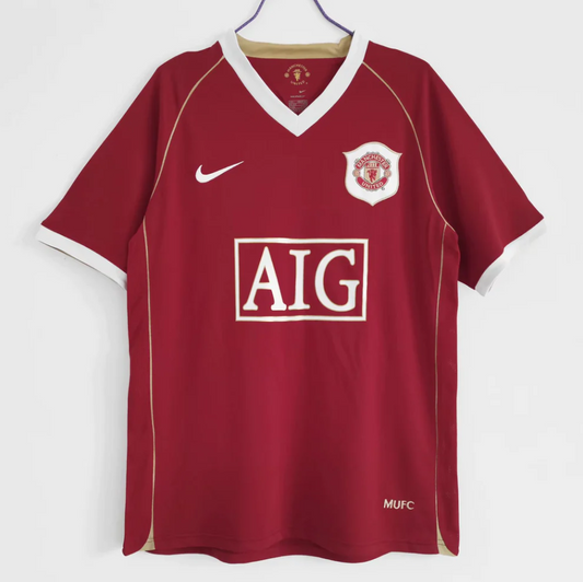 Camisola Principal Manchester United 2006/07