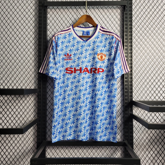 Camisola Alternativa Manchester United 1990/92