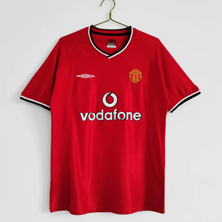 Camisola Principal Manchester United 2001/02