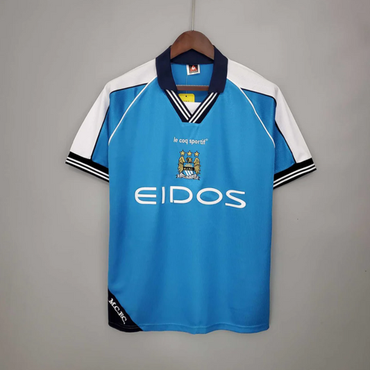 Camisola Principal Manchester City 1999/01