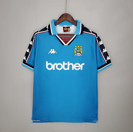 Camisola Principal Manchester City 1997/99