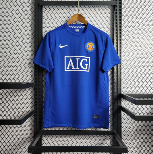 Camisola Alternativa Manchester United 2007/08