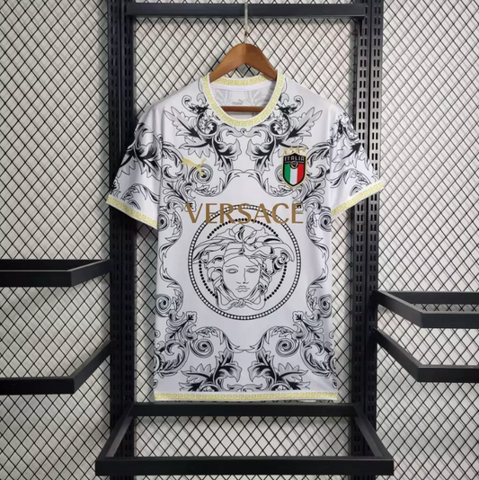 Camisola Itália X Versace Branca 2022