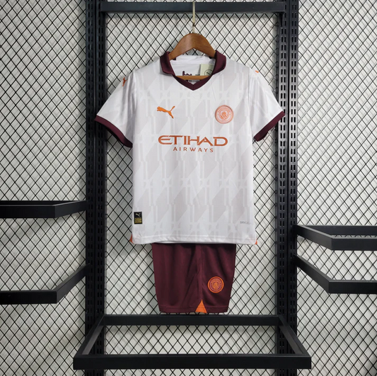 Kit Criança Secundário Manchester City 2023/24