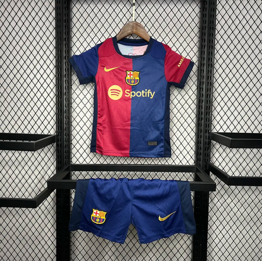 Kit Criança Principal Barcelona 2024/25