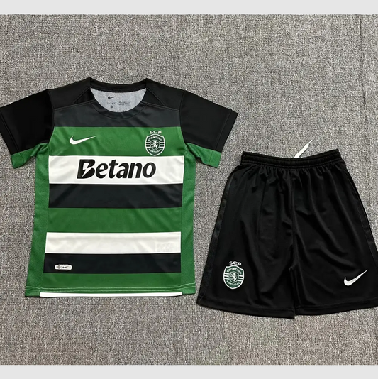 Kit Criança Principal Sporting 2024/25