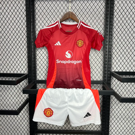 Kit Criança Principal Manchester United 2024/25