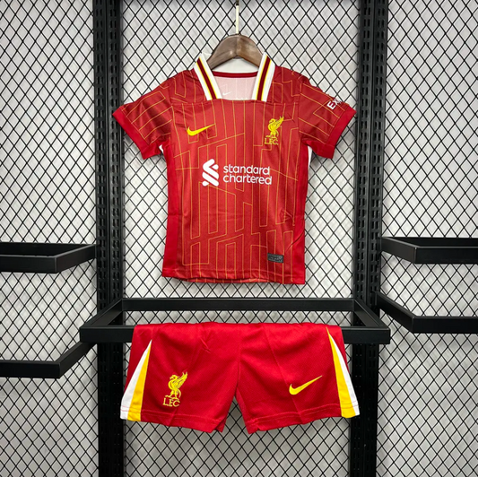 Kit Criança Principal Liverpool 2024/25