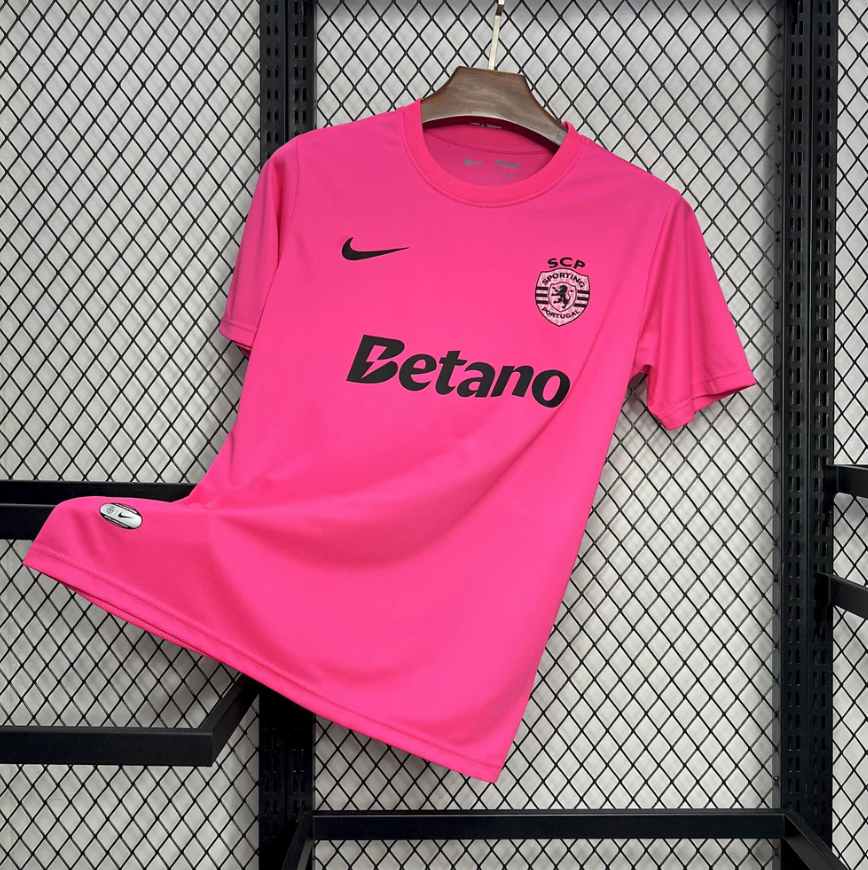 Camisola Edição Especial Outubro Rosa Sporting C.P. 2024/25