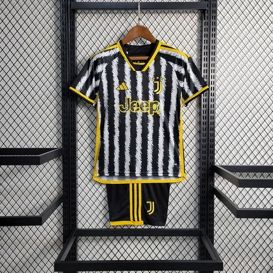 Kit Criança Principal Juventus 2023/24