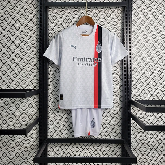 Kit Criança Secundário AC Milan 2023/24