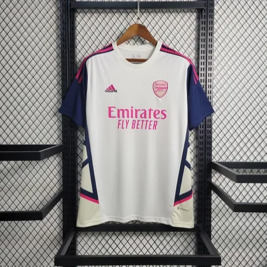 Arsenal Camisola de Treino White and Pink 2023/24